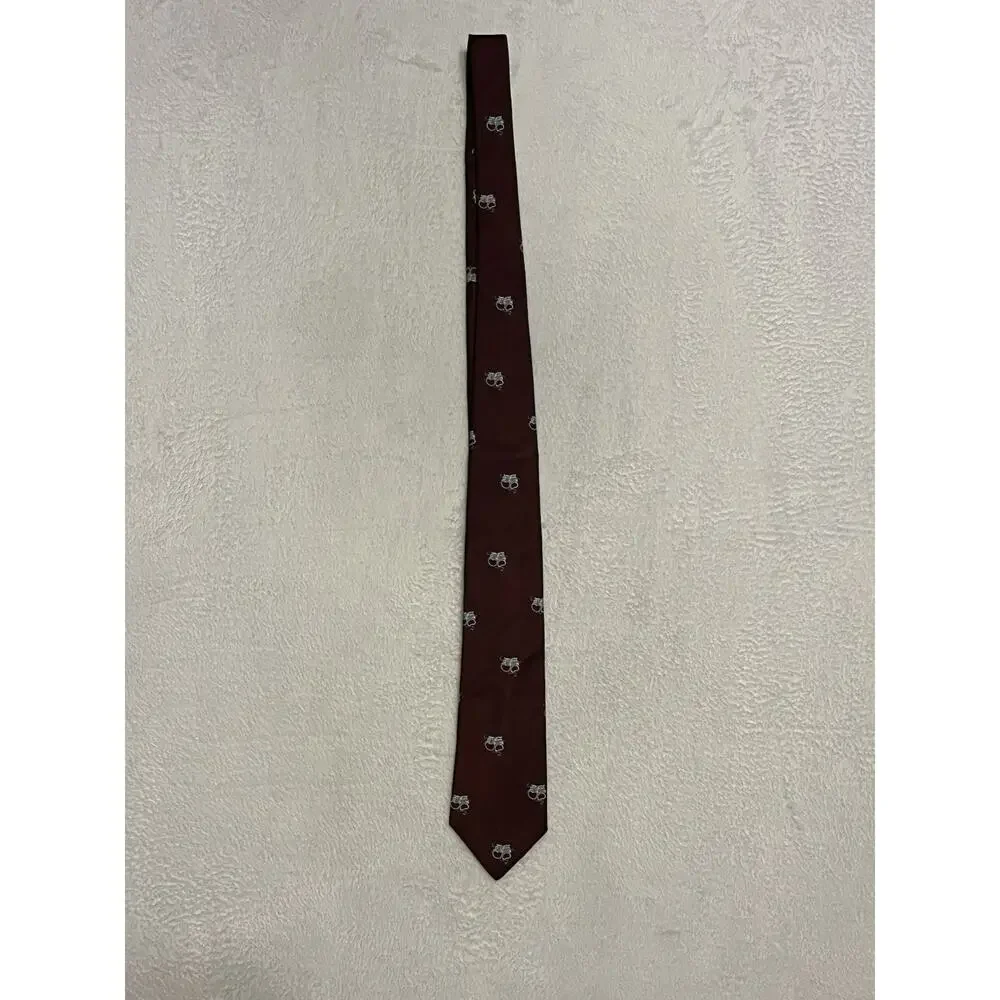 Vintage Khorassan For The Centurions Comedy Tragedy Masks Necktie Theater